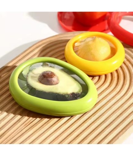 Esnek Yiyecek Saklama Kapları - Limon, Avokado 2'li