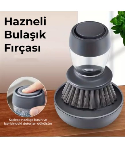 Deterjan Hazneli Bulaşık Fırçası