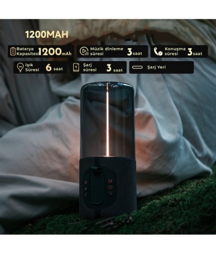 Manyetik Ledli Gece Lambası/Hoparlör